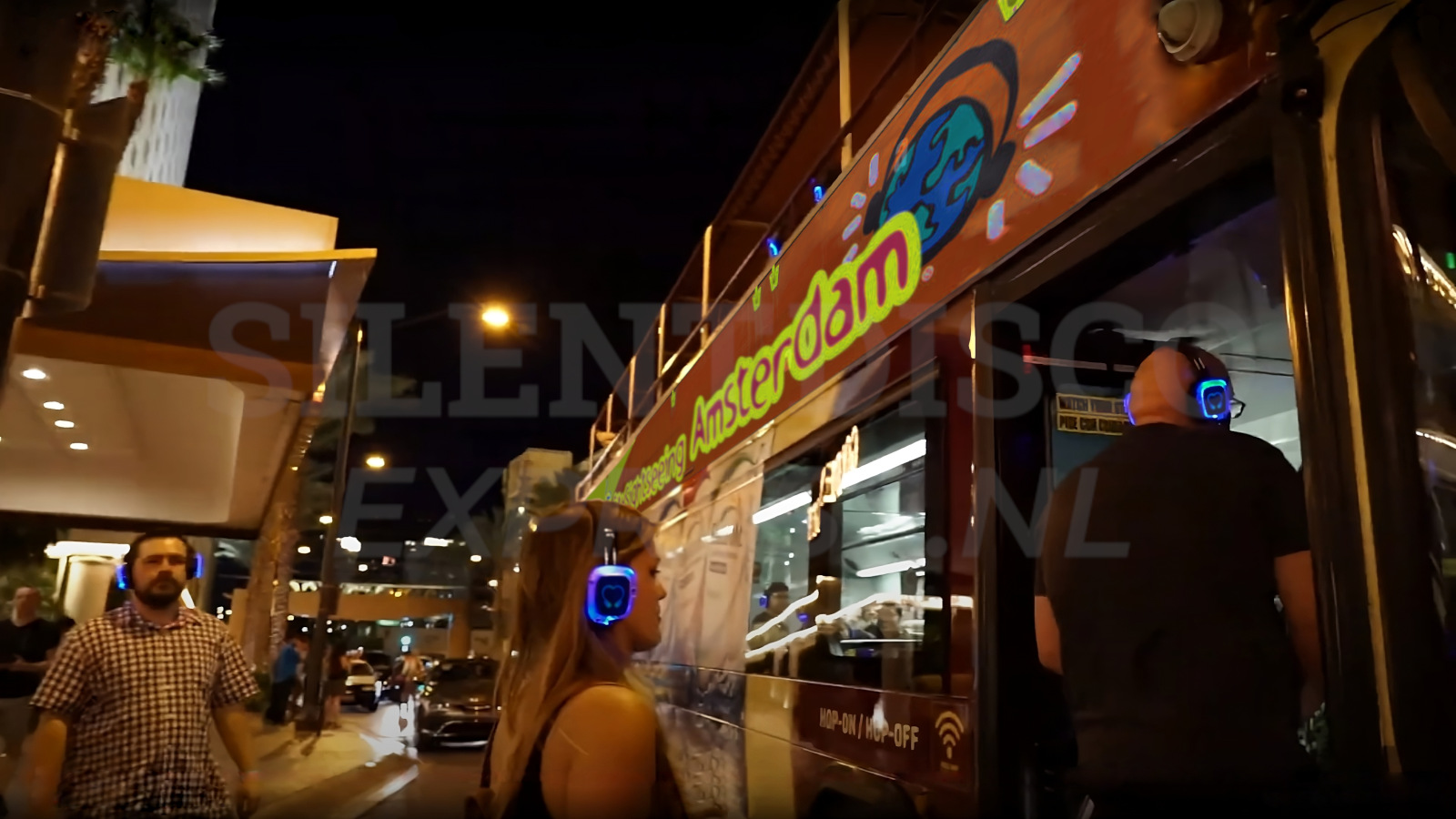 Silent Disco Express City Tour koptelefoons huren