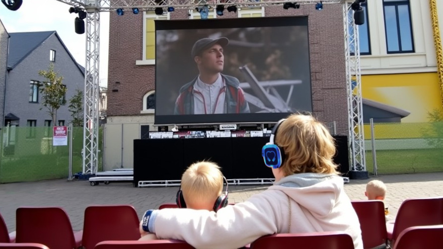 Silent Disco Express - bioscoop set huren
