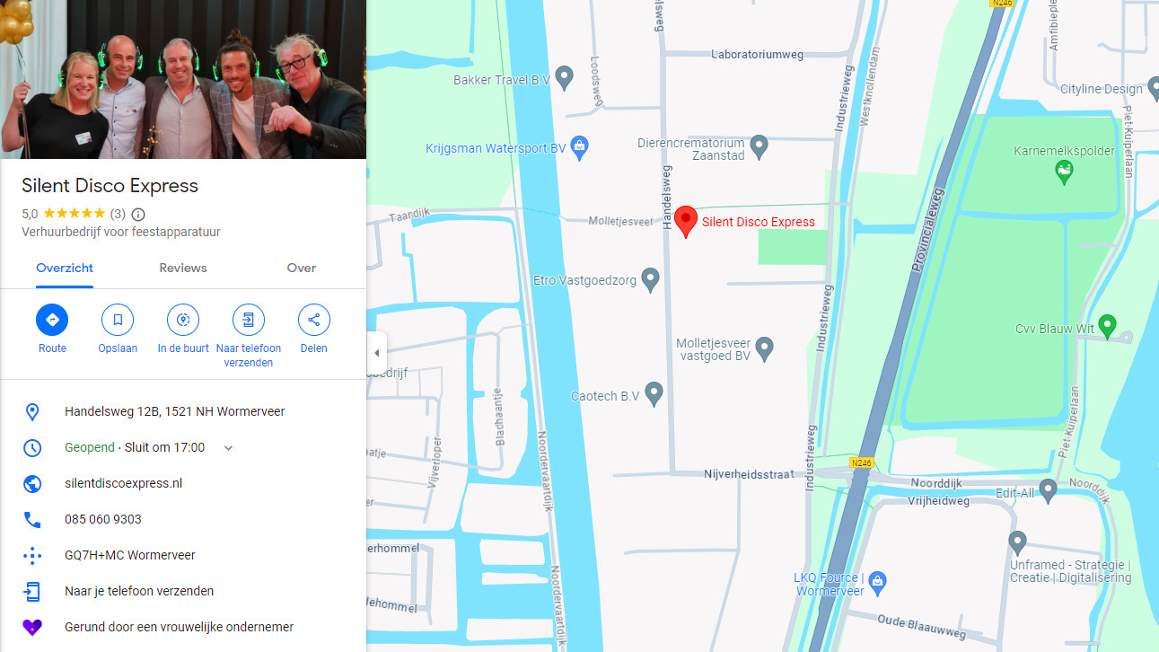 Silent Disco Express huren in Wormerveer