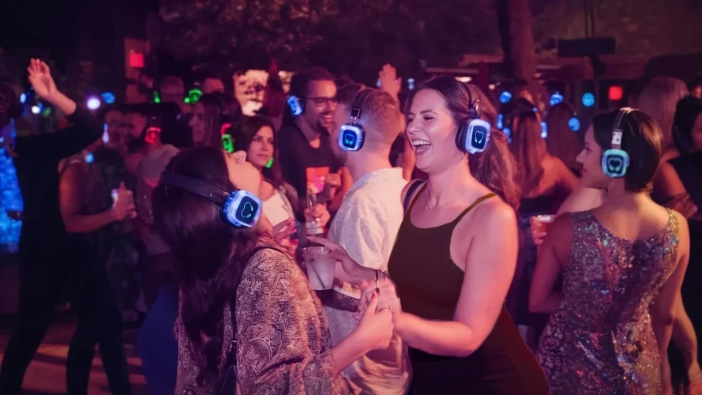 Silent Disco Express - koptelefoons pakket set apparatuur huren